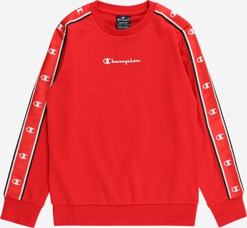 Champion Authentic Athletic Apparel Sweatshirt in Red: front