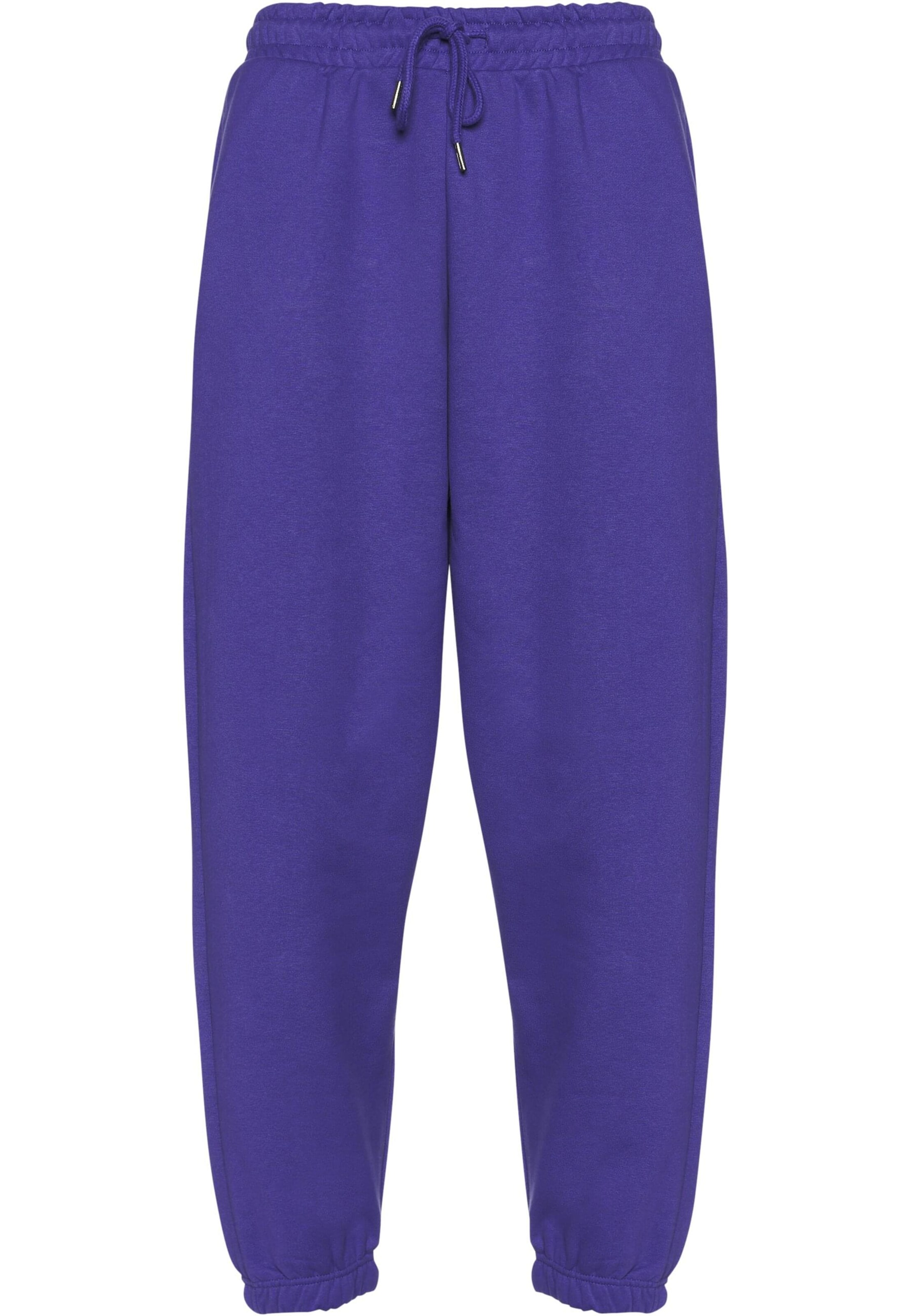 Pantalon DEF en bleu : devant