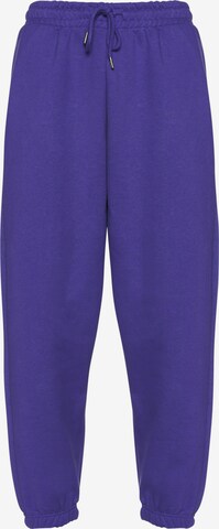 Tapered Pantaloni di DEF in blu: frontale