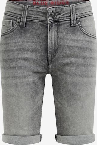 WE Fashion Slim fit Jeans in Grey: front