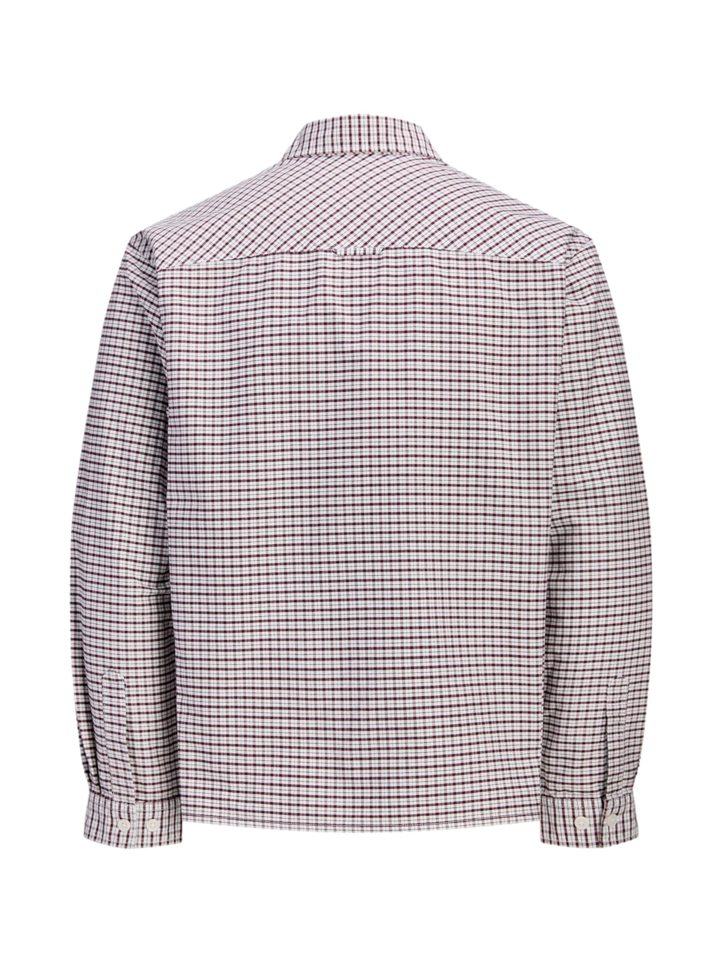 JACK & JONES Comfort Fit Skjorte 'Frederiksberg' i brun