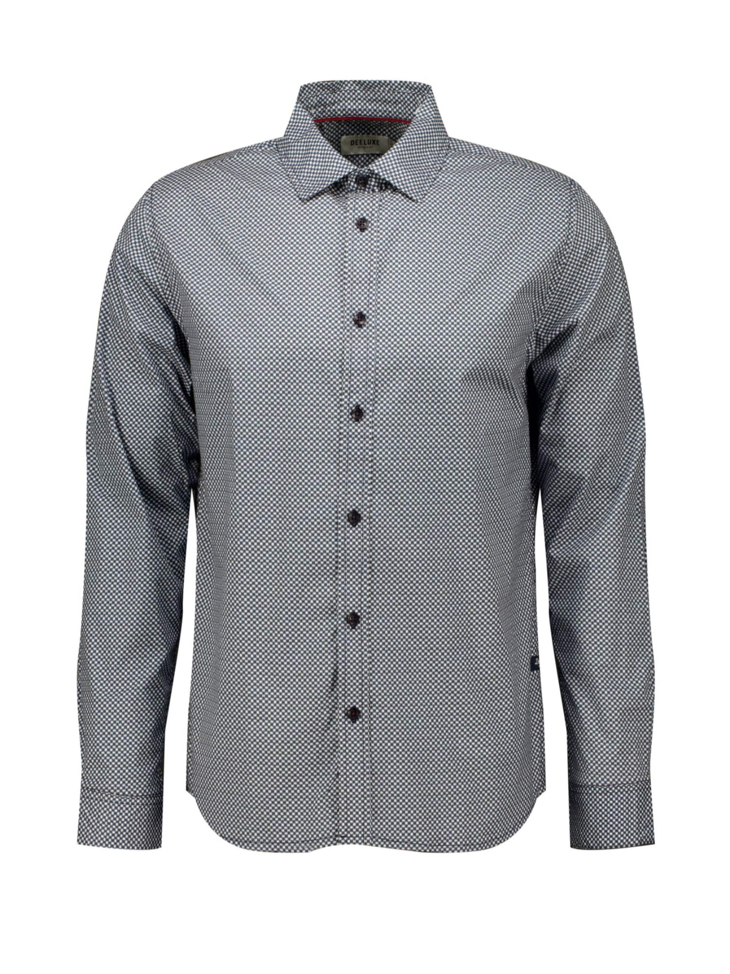 Deeluxe Overhemd in Blauw: voorkant