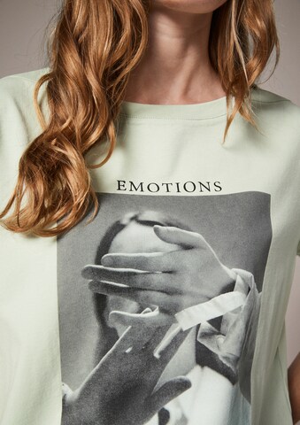 comma casual identity T-Shirt in Grün