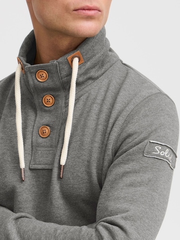 Sweat-shirt 'Trip' !Solid en gris