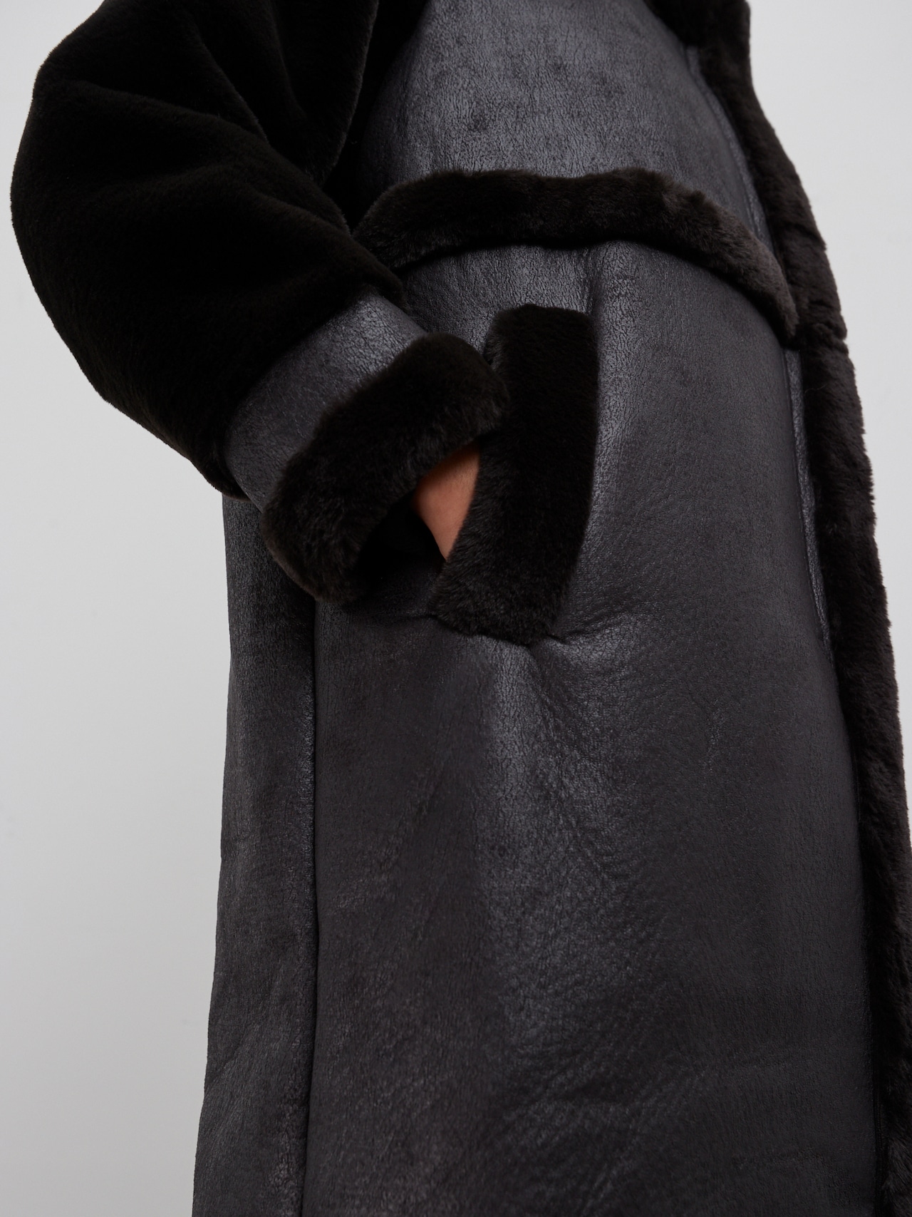 EDITED Produits Manteau d’hiver 'Antje' noir