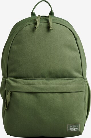 Superdry Rucksack 'Montana' in Grün: predná strana