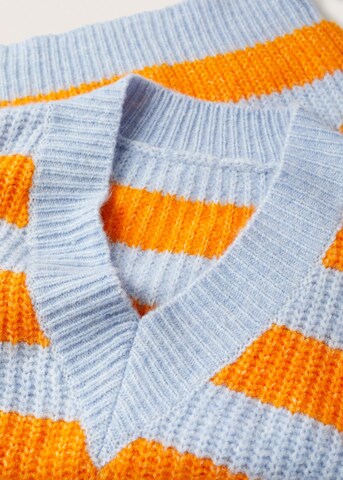 MANGO Sweater 'lastrum' in Orange