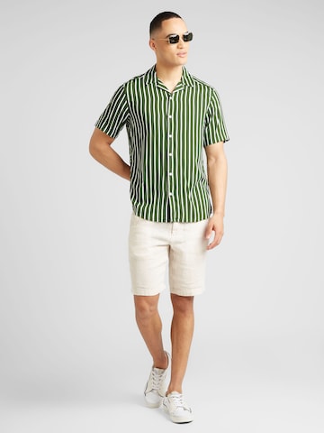žalia Only & Sons Standartinis modelis Marškiniai 'WAYNE'