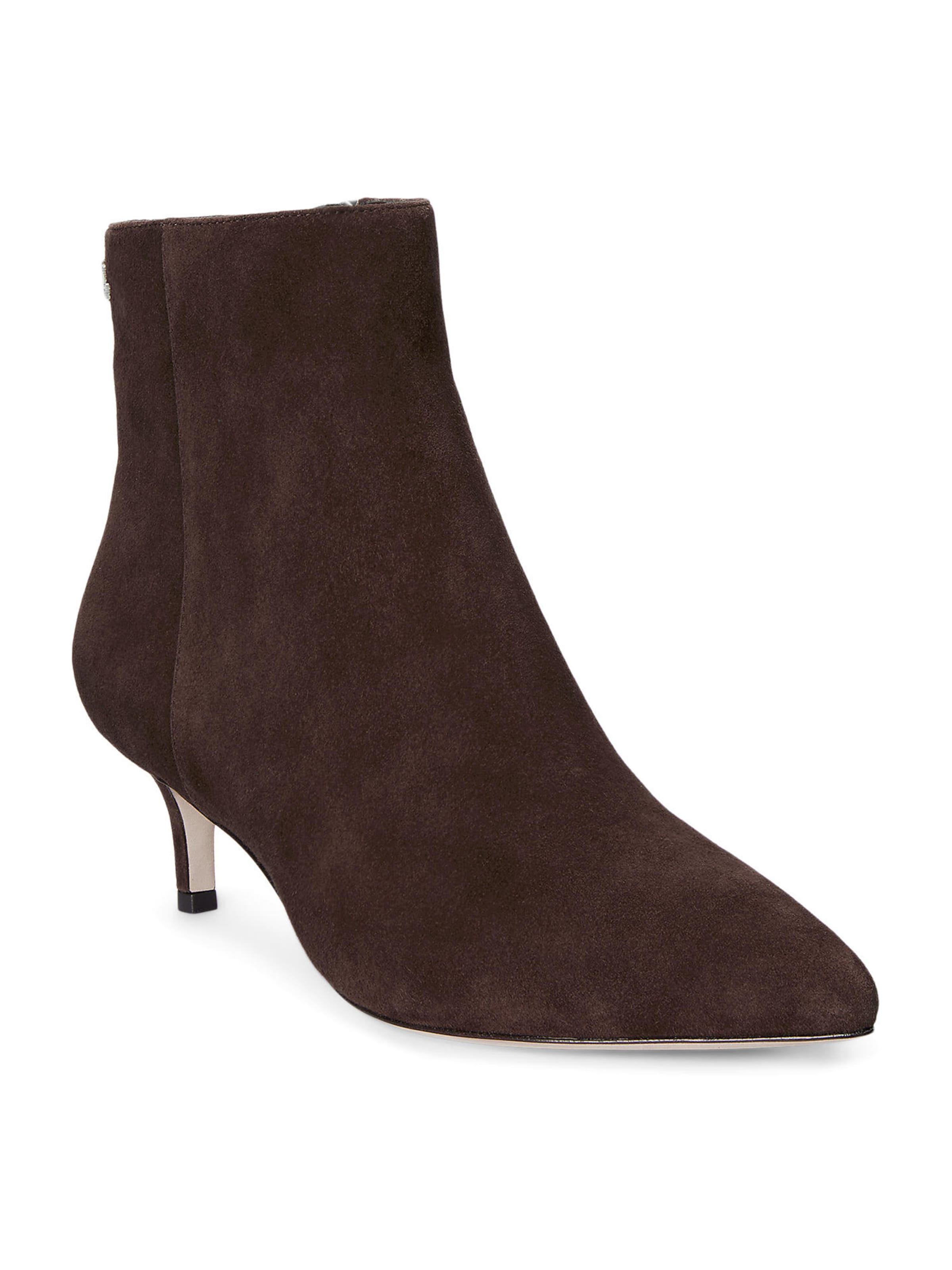 Lauren Ralph Lauren Ankle Boots 'MCKAY' in Braun: Vorderseite
