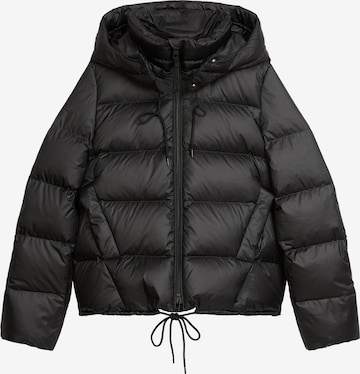 Marc O'Polo DENIM Winterjas in Zwart: voorkant