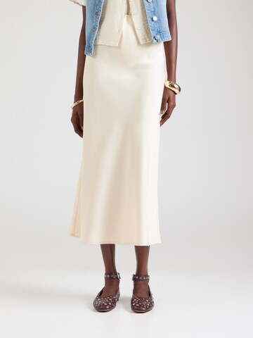 NÜMPH Rok 'EVERY' in Beige: voorkant