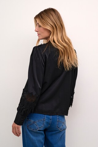 Chemisier 'Luna' Cream en noir