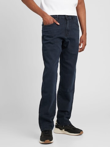 Regular Jean 'FRONTIER' WRANGLER en bleu : devant