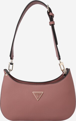 Borsa a spalla 'Meridian' di GUESS in rosa: frontale