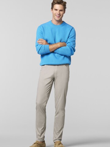 MEYER Regular Chino trousers in Grey