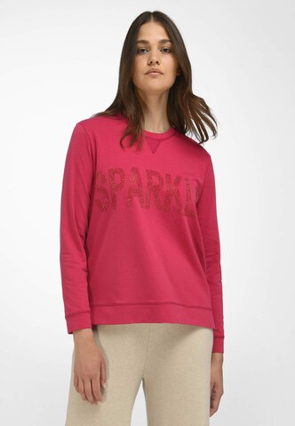 Sweat-shirt Emilia Lay en rose : devant