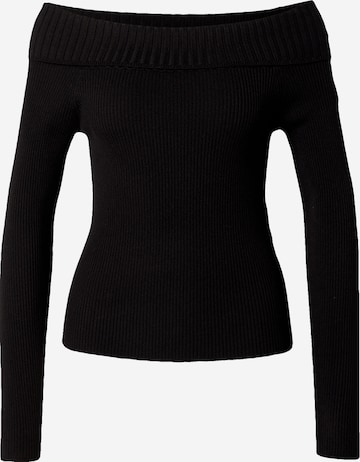 ONLY Sweater 'BERTHA' in Black: front