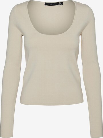 VERO MODA Pullover 'MATHILDE' in Grau: predná strana