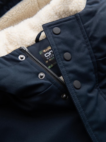 Ombre Winterparka 'OM-JALJ-0181' in Blauw