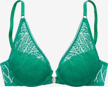 VIVANCE Push-up BH in Groen: voorkant