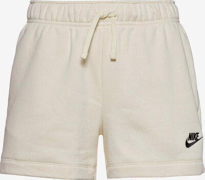 Pantaloni 'Club Fleece' Nike Sportswear di colore crema / nero, Visualizzazione prodotti