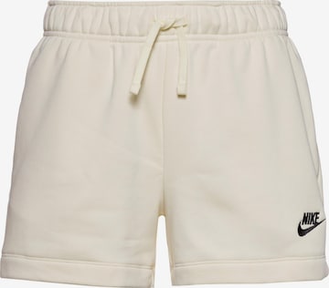 Nike Sportswear Szabványos Nadrág 'CLUB' - bézs: elől