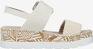 Rieker Sandal 'V3950' in Beige