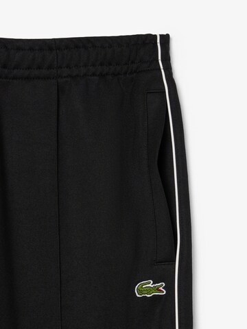 LACOSTE Regular Pants in Black