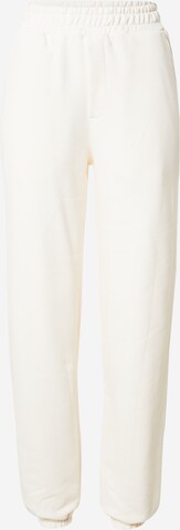 Colourful Rebel Loose fit Pants in White: front