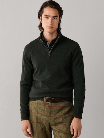 Hackett London Pullover in Grün: Vorderseite