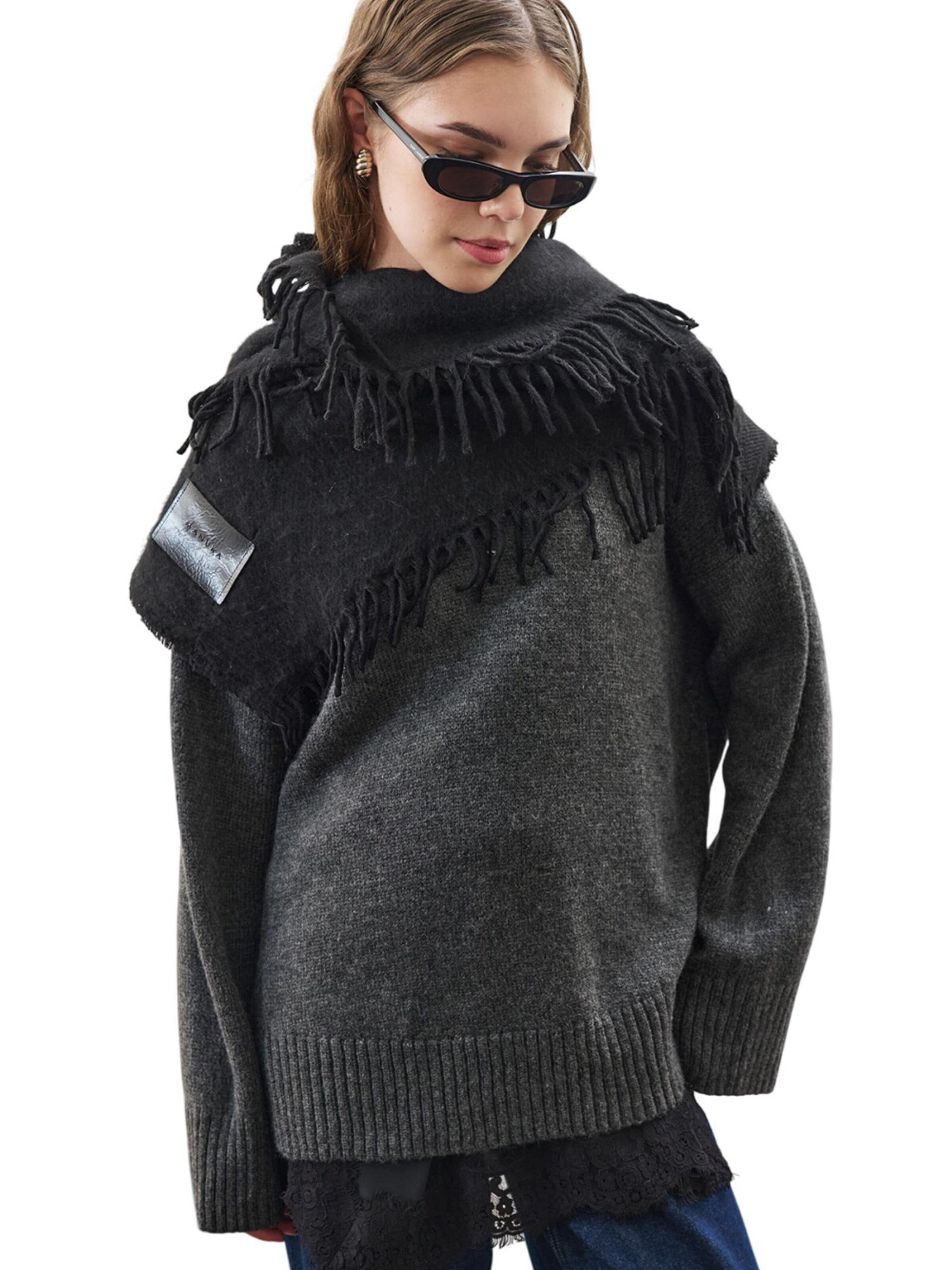 MANUKA Schal‌‌‌‌‌‌‌‌‌‌ in Schwarz