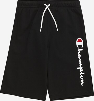 Champion Authentic Athletic Apparel Regular Broek in Zwart: voorkant