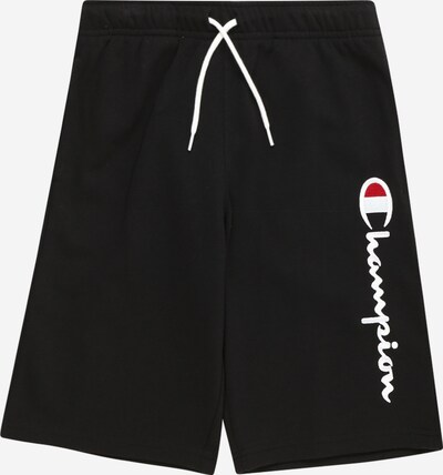 Pantaloni Champion Authentic Athletic Apparel di colore rosso / nero / bianco, Visualizzazione prodotti