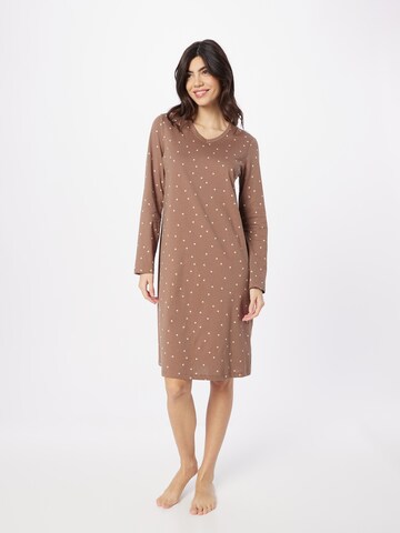 SCHIESSER Nightgown in Brown: front