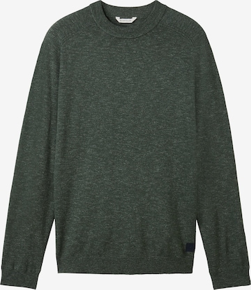 TOM TAILOR Sweater in Green: front