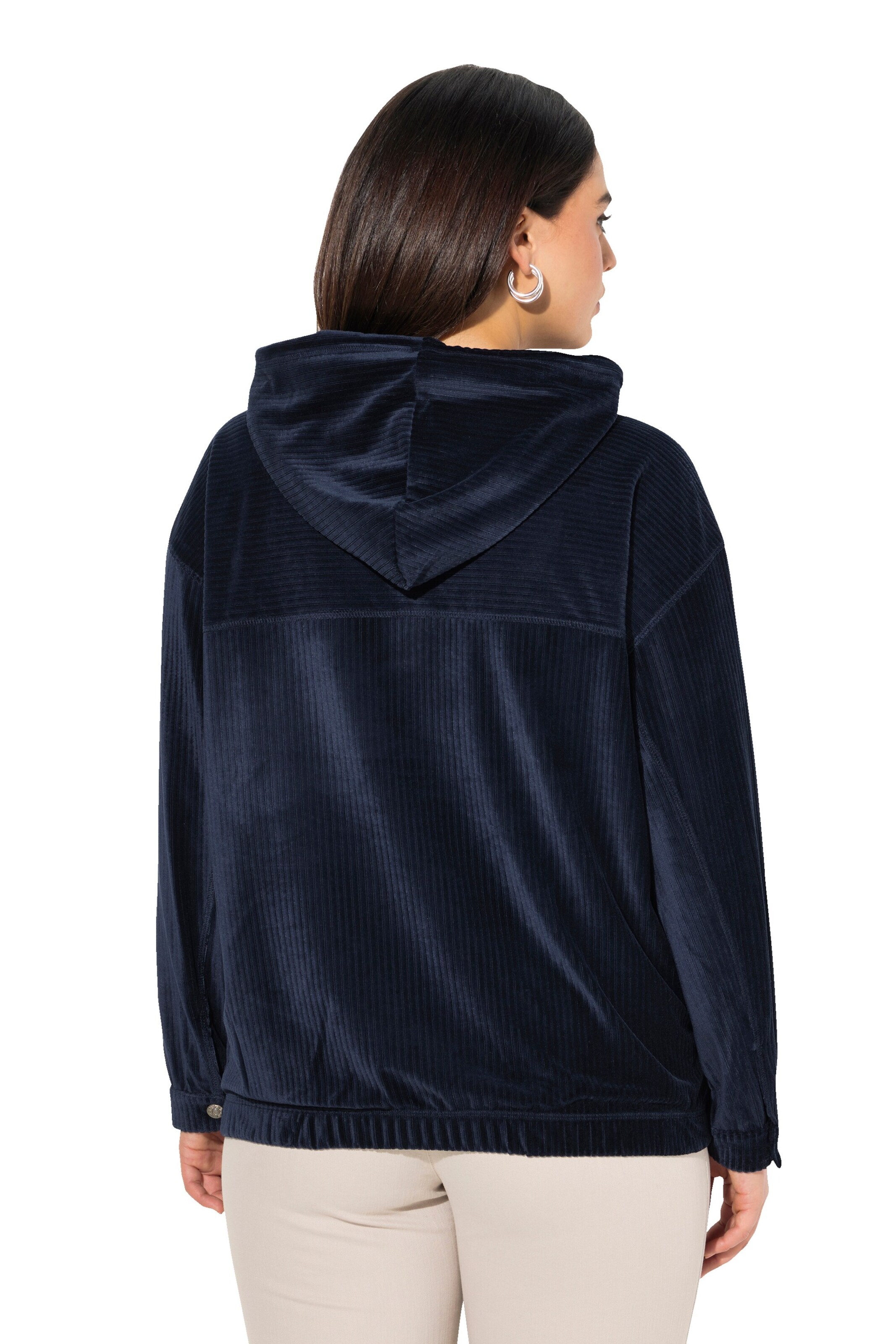 Ulla Popken Sweatshirt in Blue