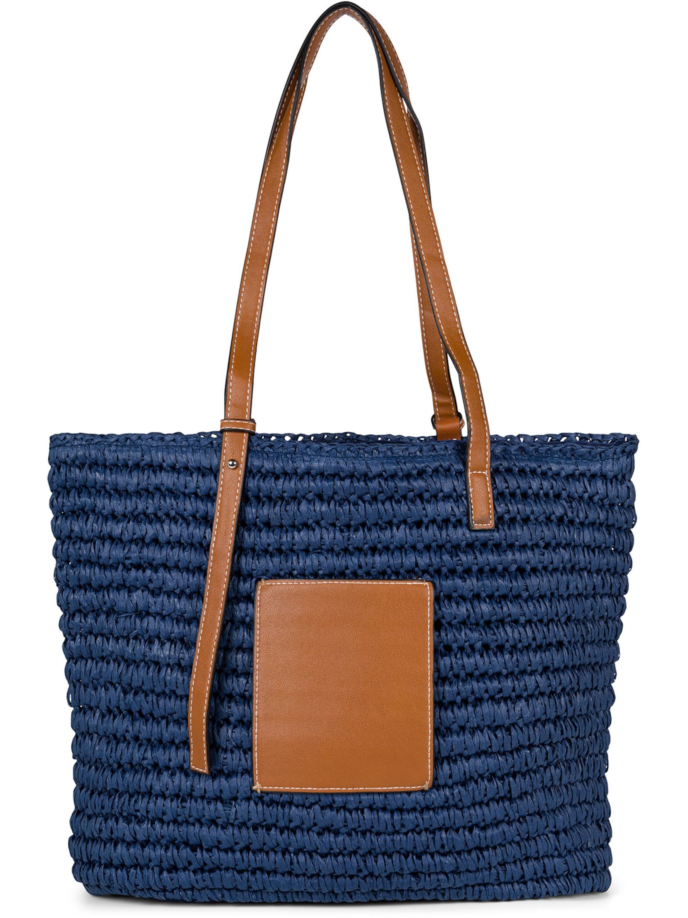 styleBREAKER Shopper‌‌‌ in Blau: Vorderseite