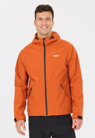 Weather Report Performance Jacket 'Gust' in Orange