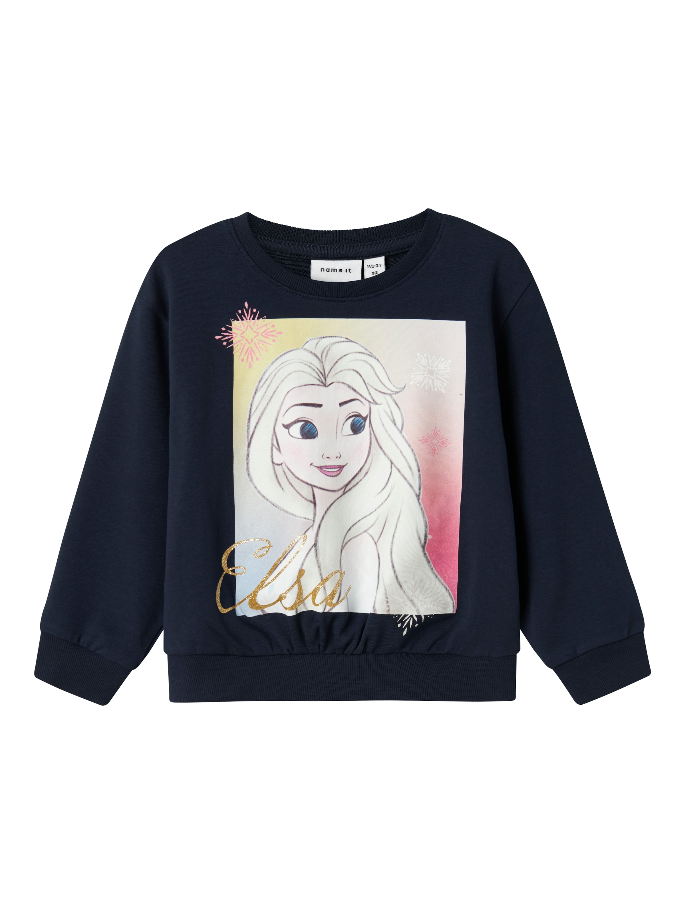 NAME IT Dressipluus 'NMFJILL FROZEN', värv sinine: eest vaates