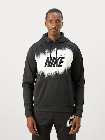 NIKE Športová mikina - Čierna: predná strana