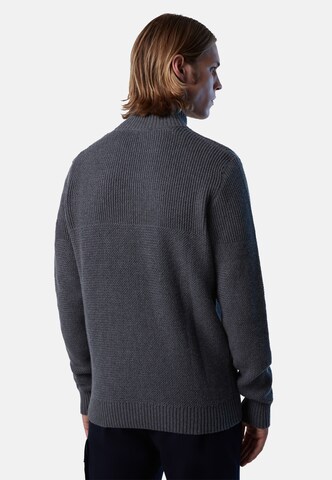 North Sails Knit Cardigan in Grey