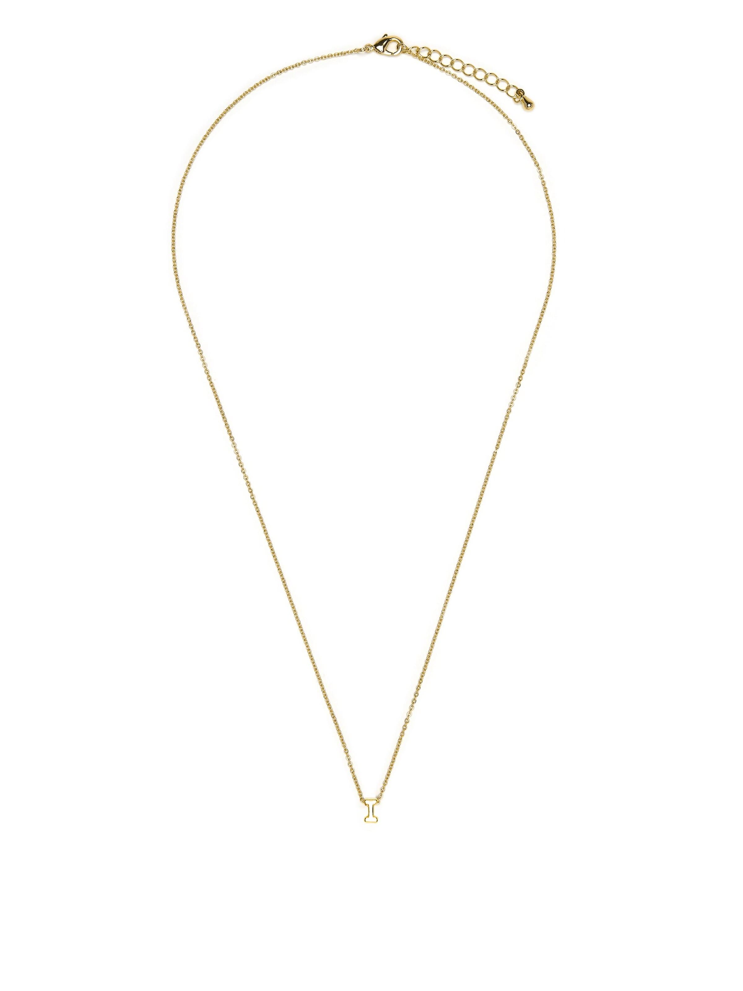 Luxenter Halsband 'I' i Onesize i guld, Produktvy