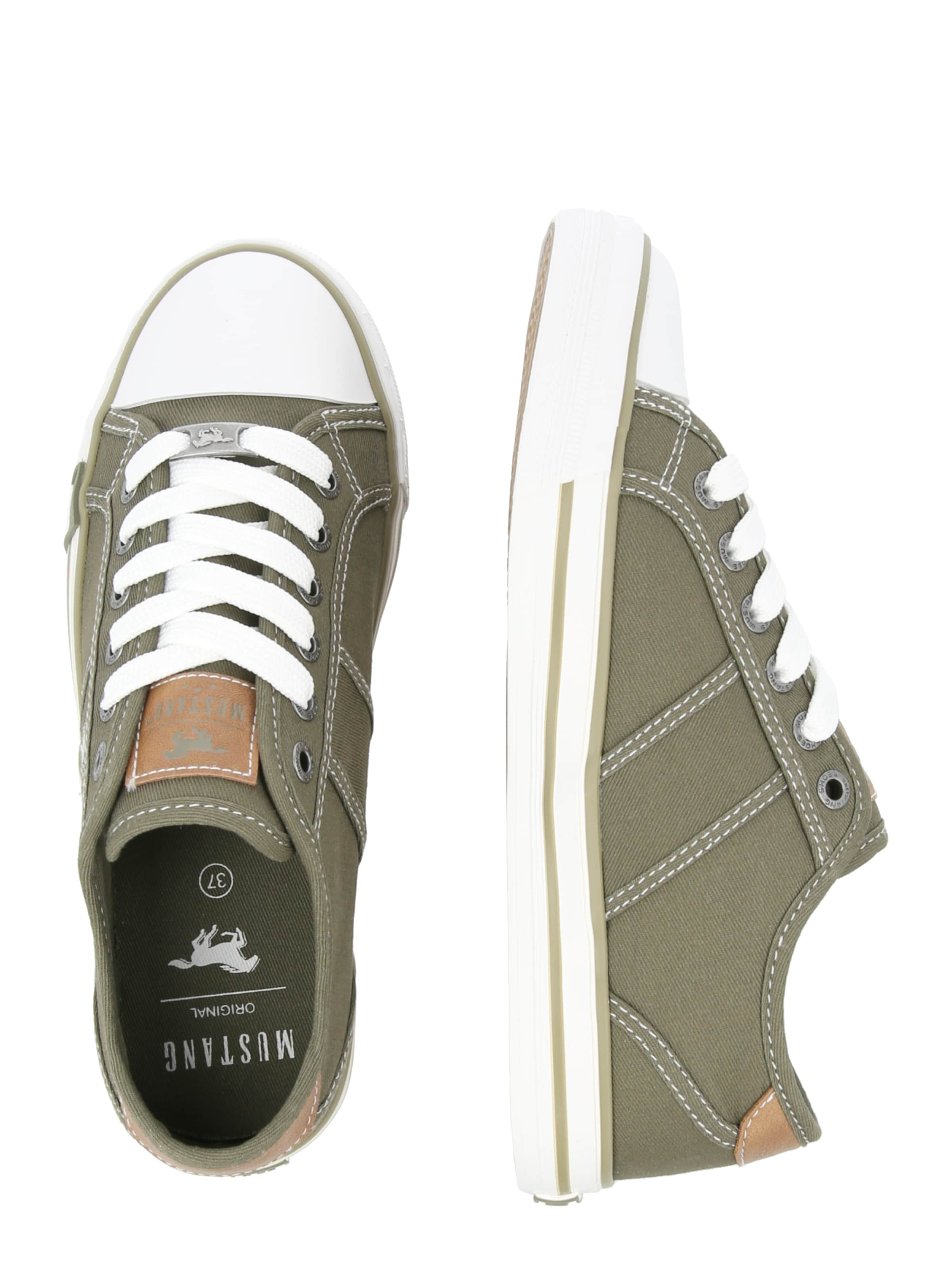 MUSTANG - Zapatillas deportivas bajas en verde