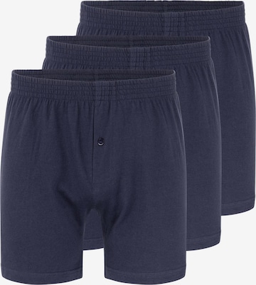 Almonu Boxer shorts 'Cotton' in Blue: front