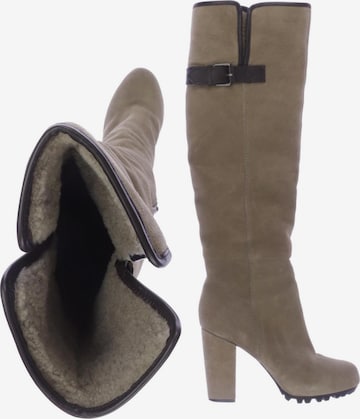 APEPAZZA Dress Boots in 39 in Beige: front