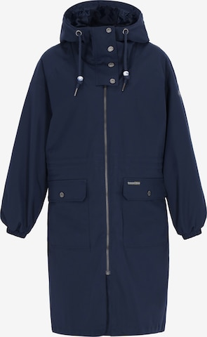 Schmuddelwedda - Abrigo de entretiempo en azul: frente