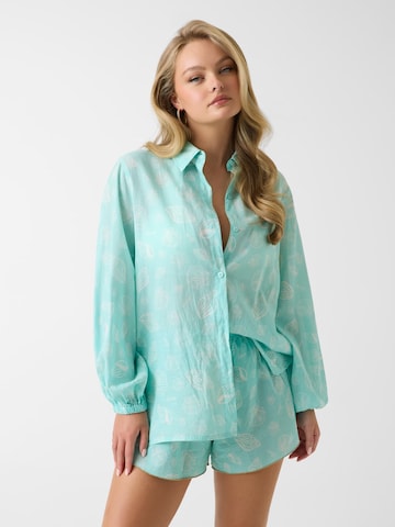 GUESS Bluse in Blau: Vorderseite