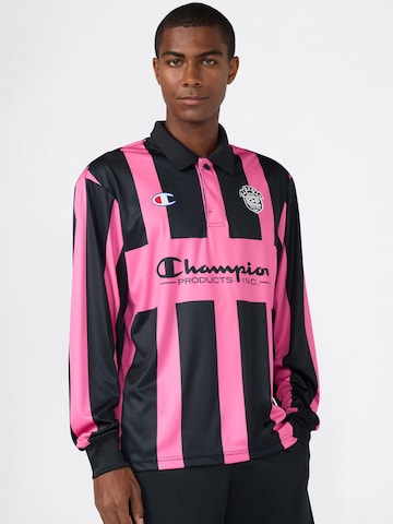 T-Shirt Champion Authentic Athletic Apparel en rose : devant