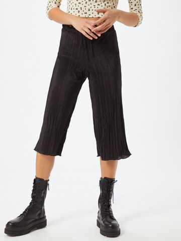 Miss Selfridge - regular Pantalón en negro: frente