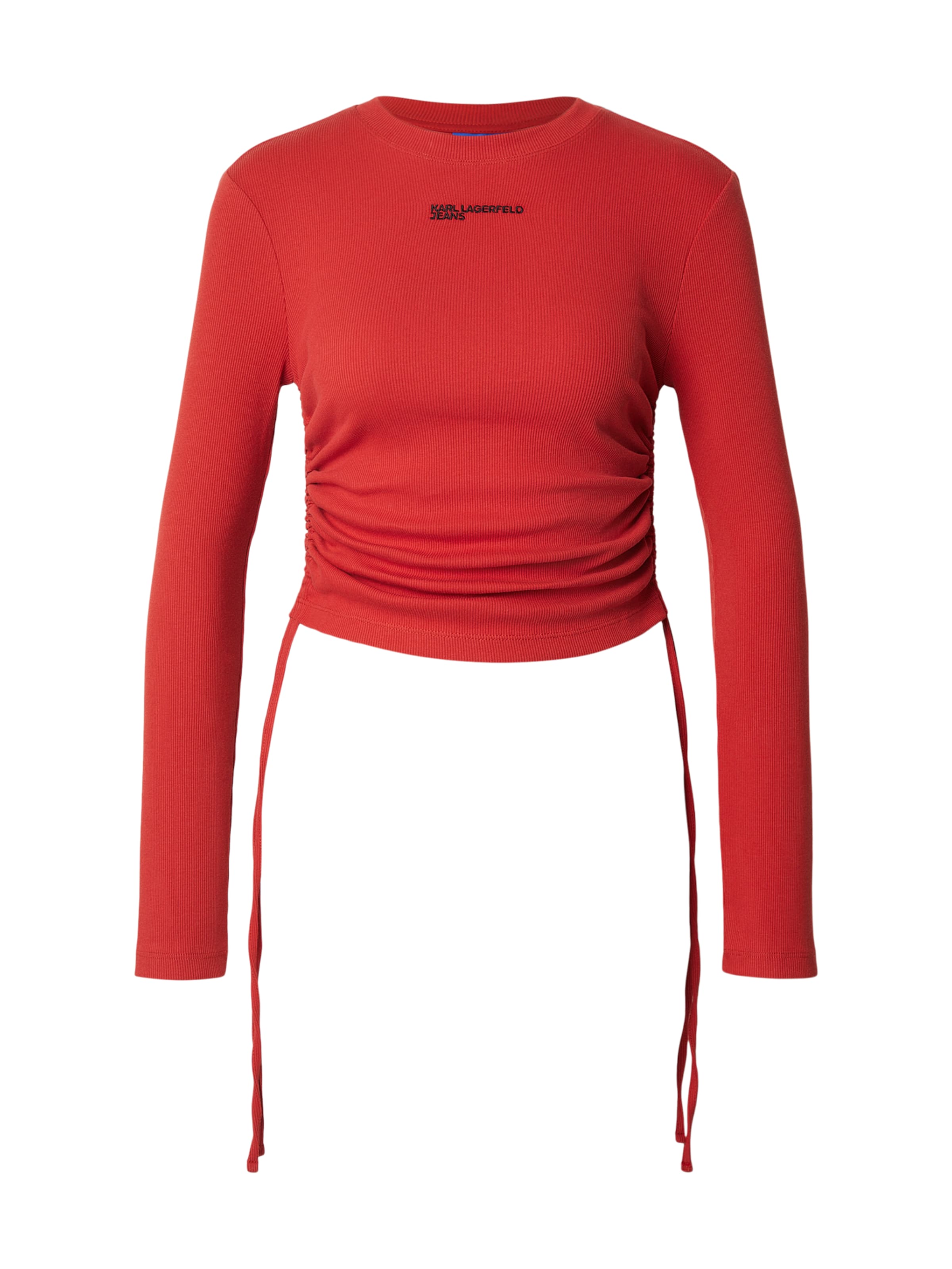 KARL LAGERFELD JEANS - Camisa em vermelho: frente